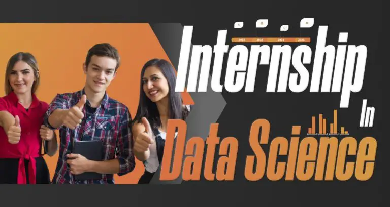 How to get an internship as a data science student