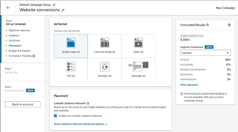 Should you enable LinkedIn audience Network