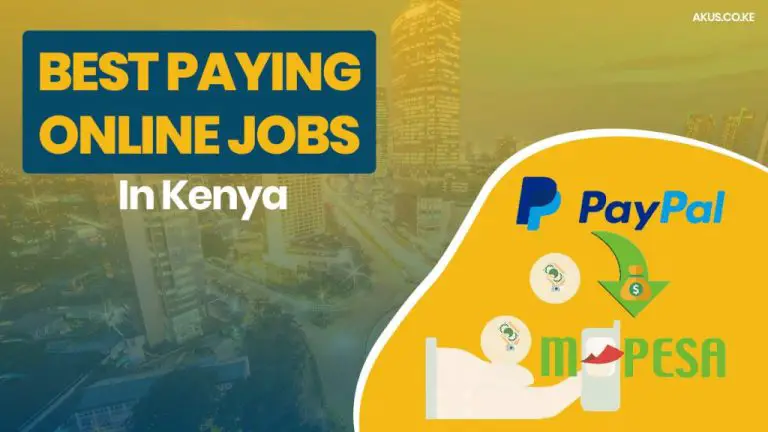 Which online job is best in Kenya