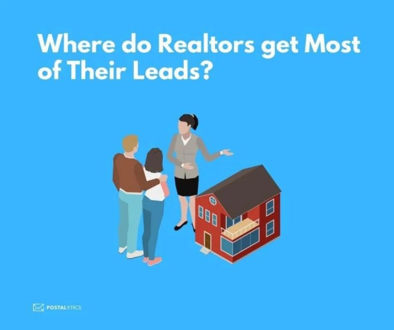 Where do realtors get most of their leads