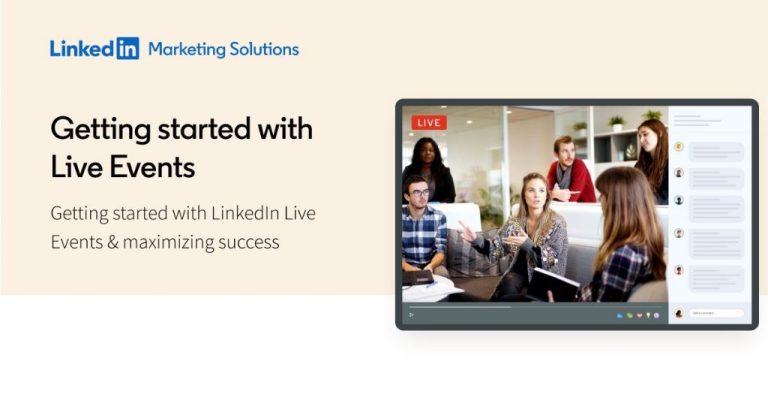 How to do LinkedIn Live events