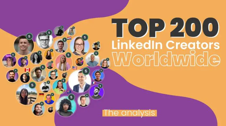 Who are the top creators on LinkedIn