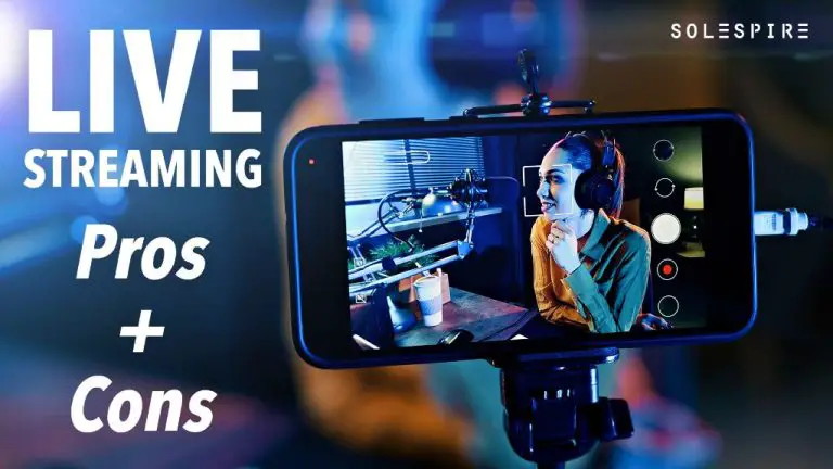 What are the disadvantages of live streaming