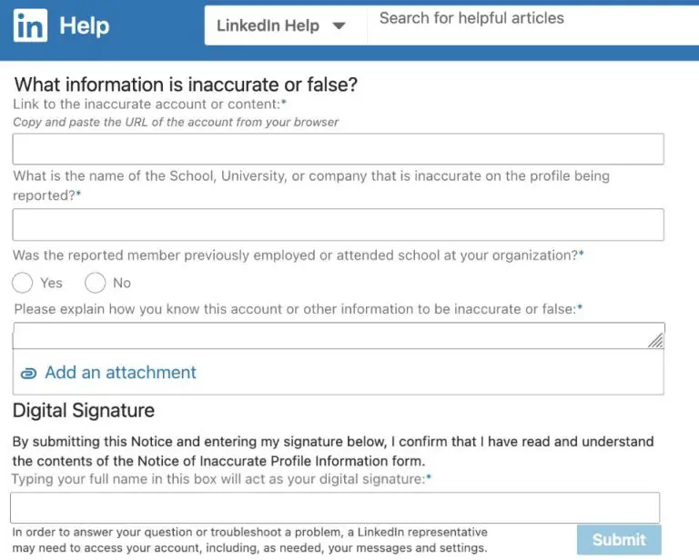 Can you remove employees from LinkedIn company page