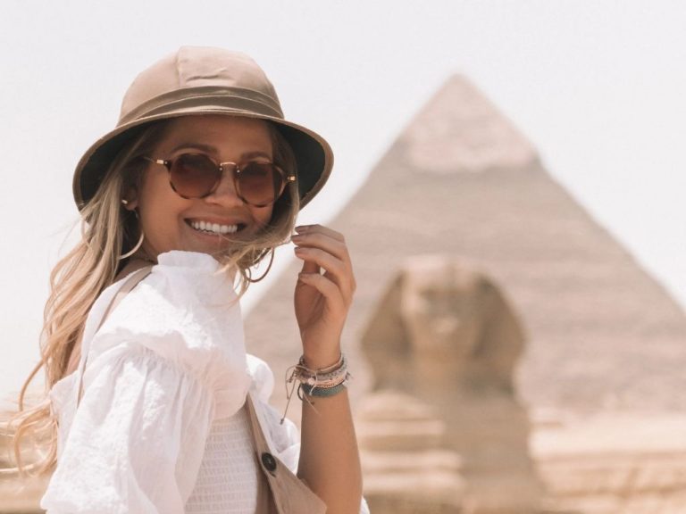 Who is the Egyptian travel influencer