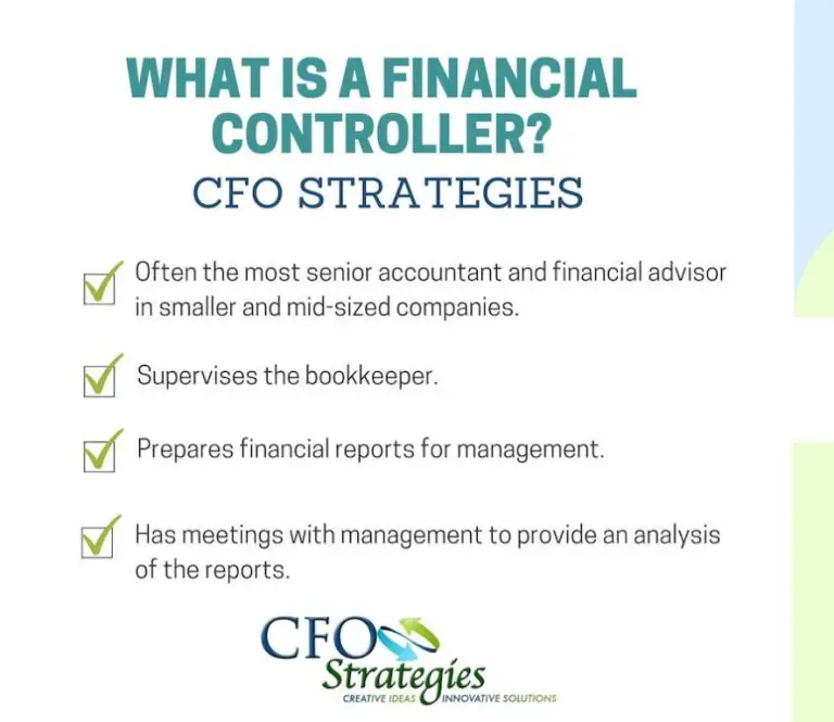 What is a financial controller on LinkedIn