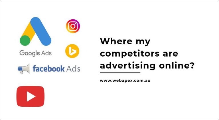 How can I find my competitors ads