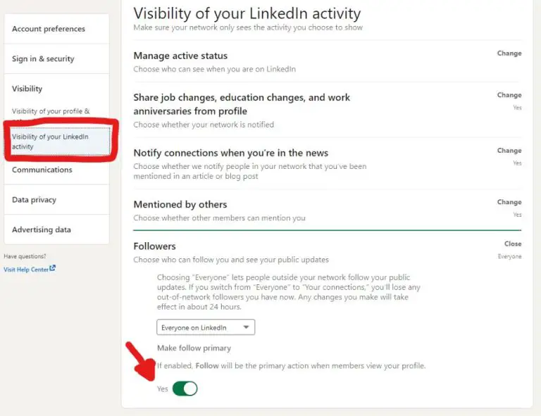 How do you add to the profile button on LinkedIn