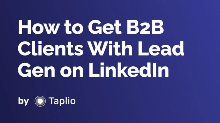 How do I find B2B clients on LinkedIn