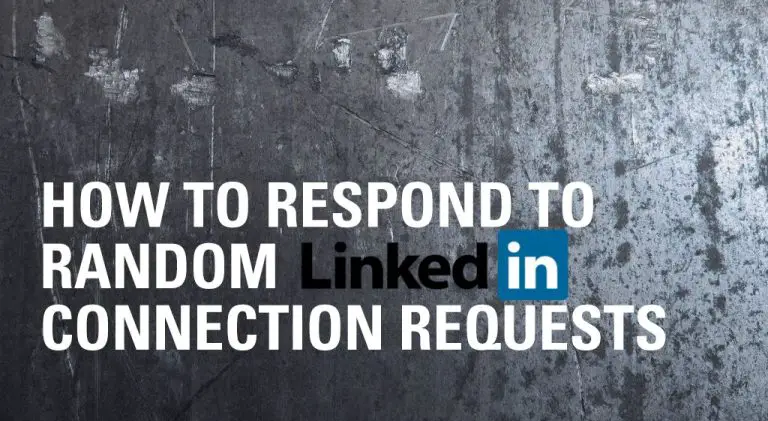 How do I stop random LinkedIn requests