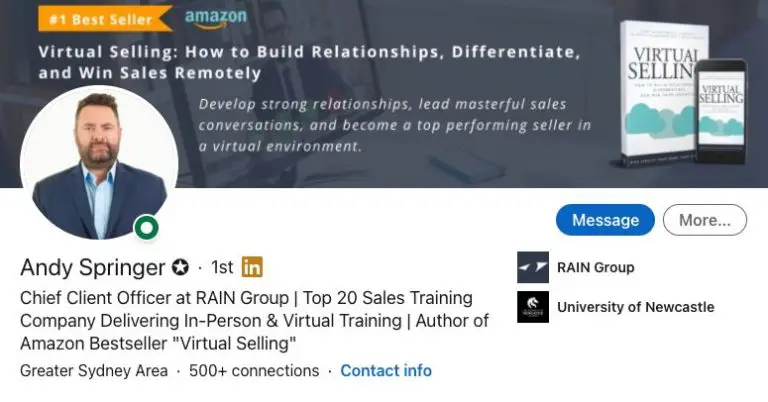 How to sell through LinkedIn