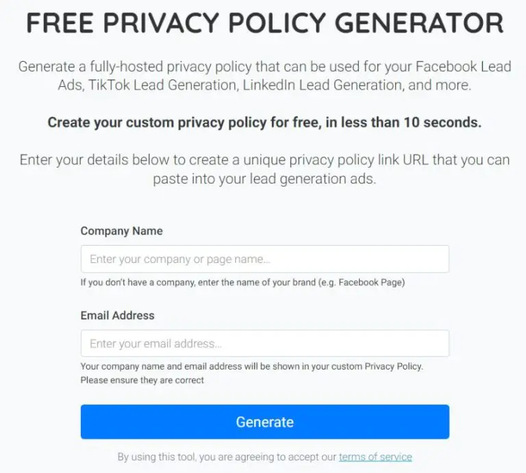 What is a privacy policy URL for LinkedIn