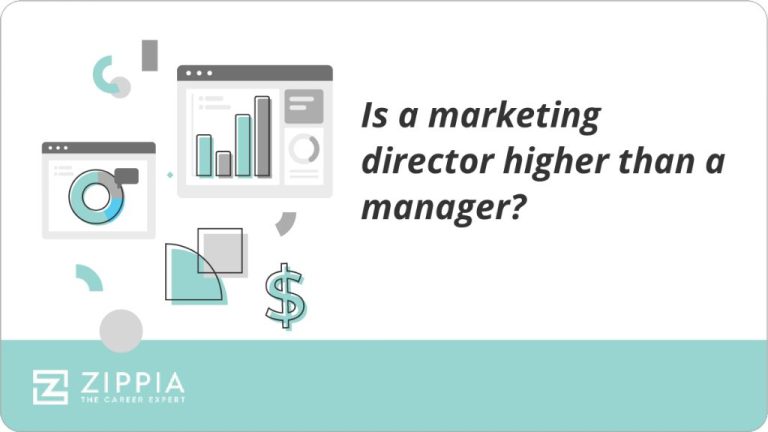 What is higher than marketing manager