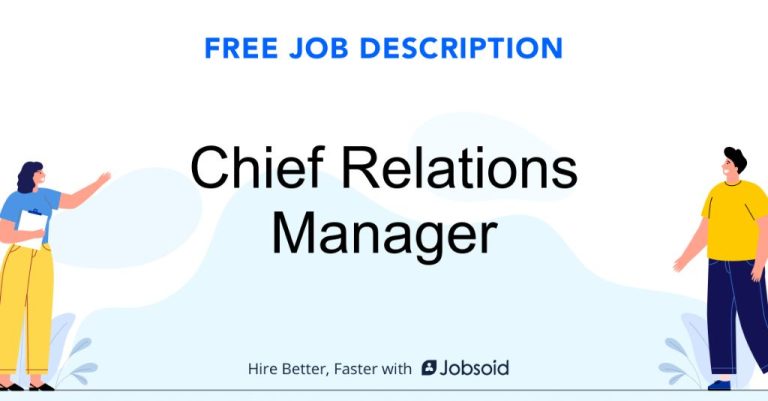 What is the job description of a relationship manager