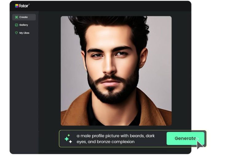 How do I get an AI generated profile picture