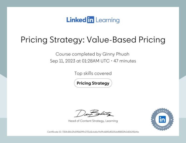 What is value-based pricing Linkedin