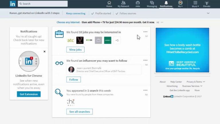 Can a content admin create ads on LinkedIn