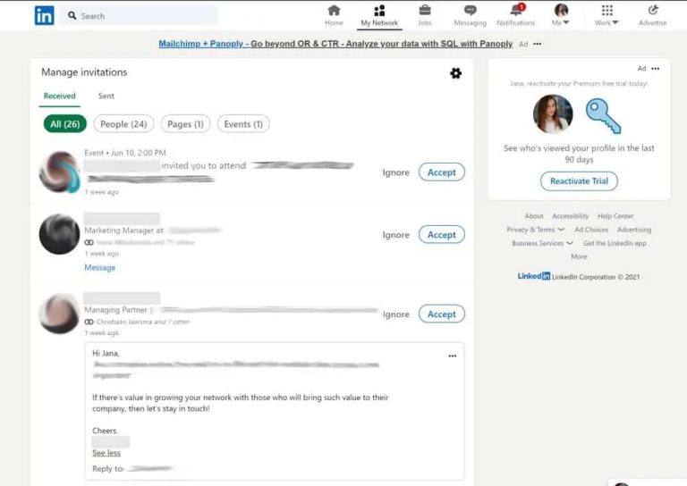 Can you message someone on LinkedIn If you are not connected