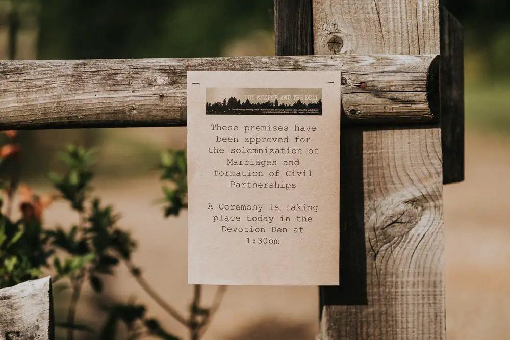 Relaxed Outdoor Wedding with 1000 Rainbow Origami Cranes