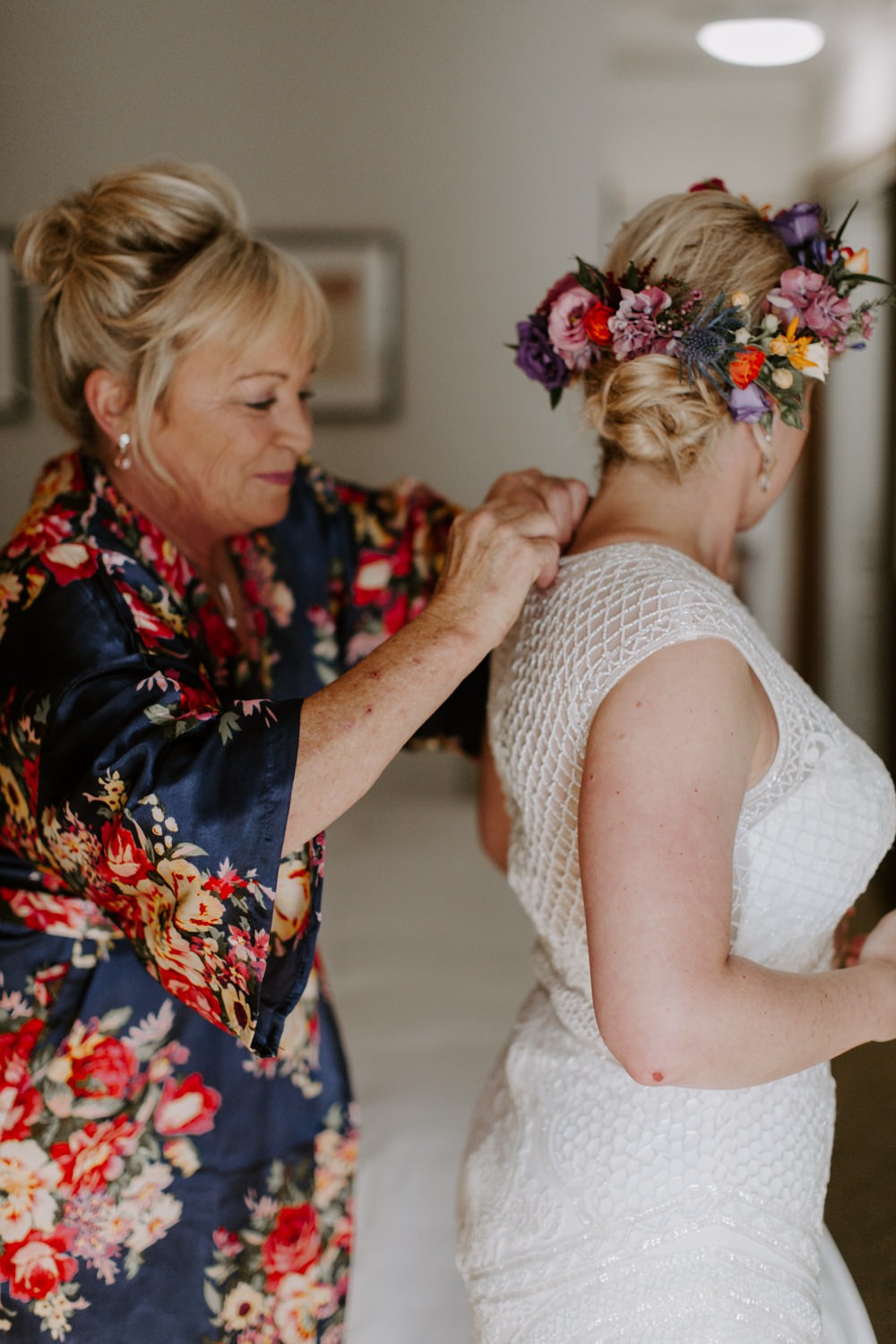 Ethereal Rustic Woodland Wedding with All The Colours