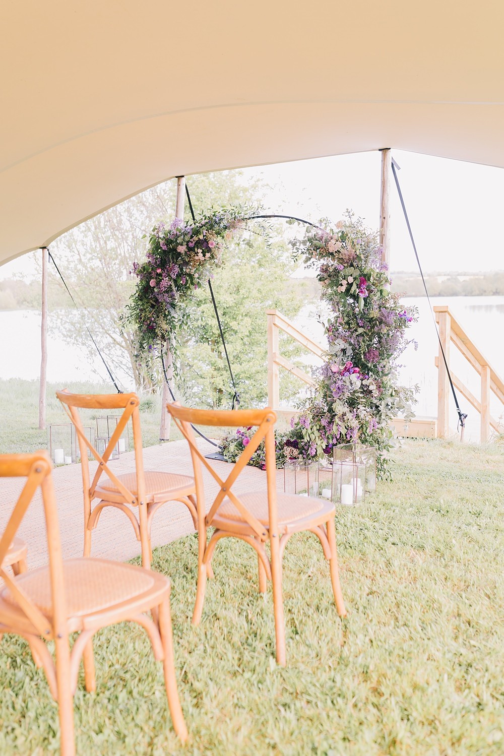 Moon Gate Flower Arch