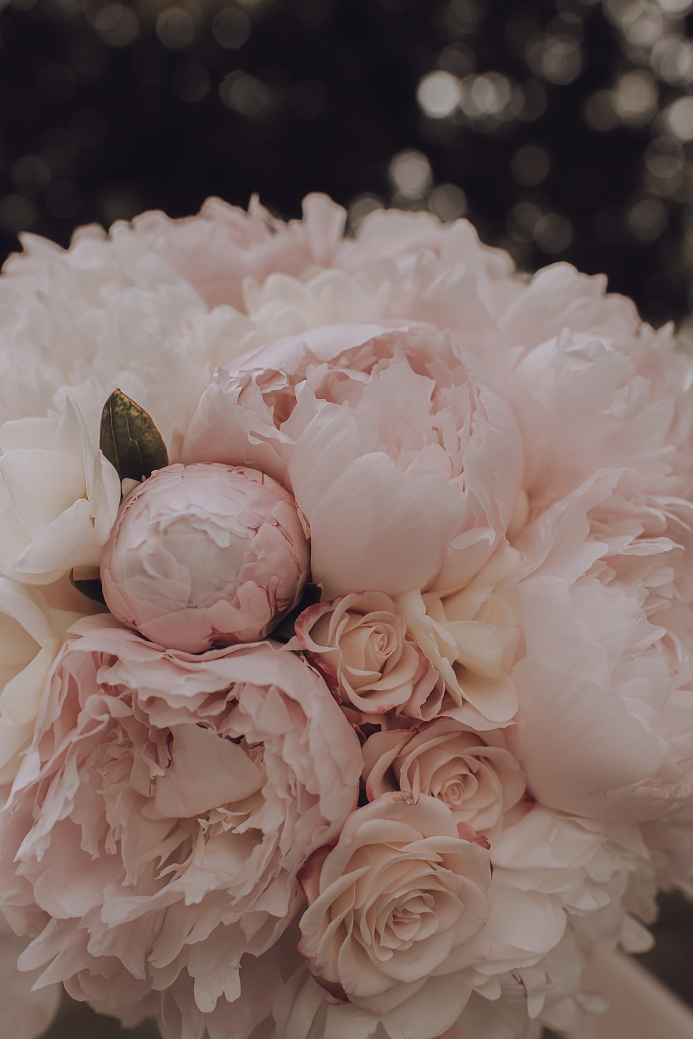 Round Peony Bouquet