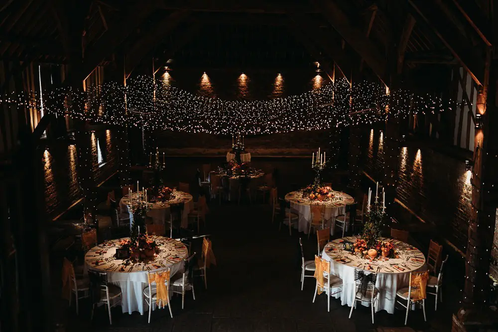 Dark & Moody Halloween Wedding Featuring Pumpkins & Smoke Bombs