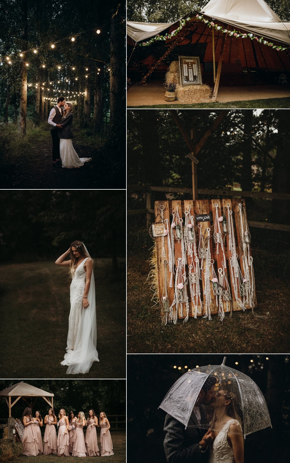 Outdoorsy Tipi Wedding