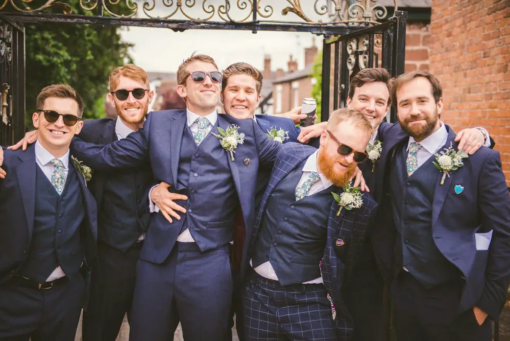 Home-made Country Garden Yurt Wedding