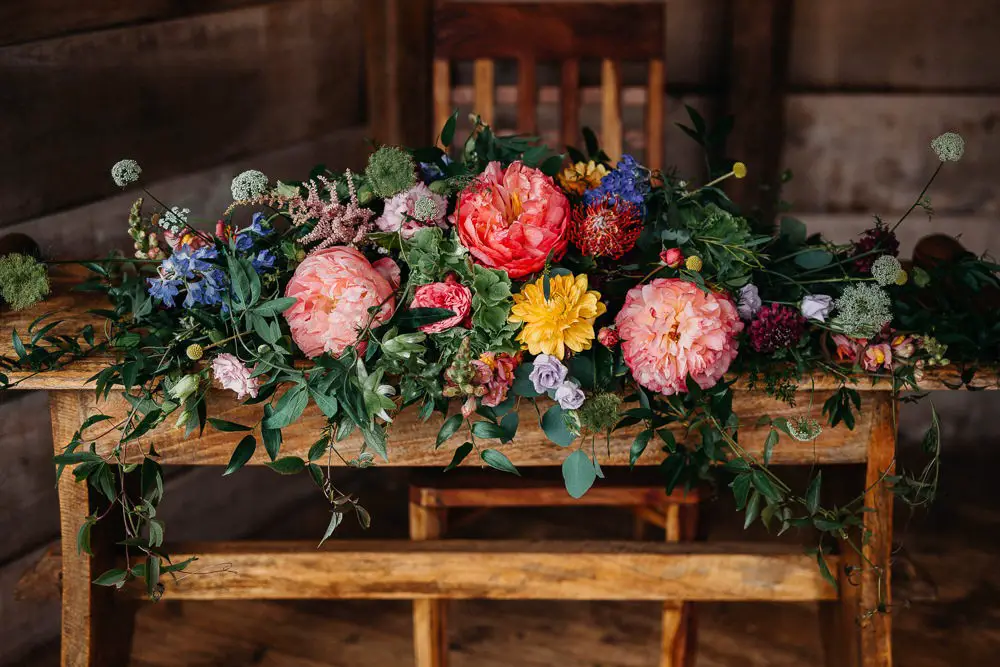 Colourful Summer Barn Wedding Full of Love & Laughter