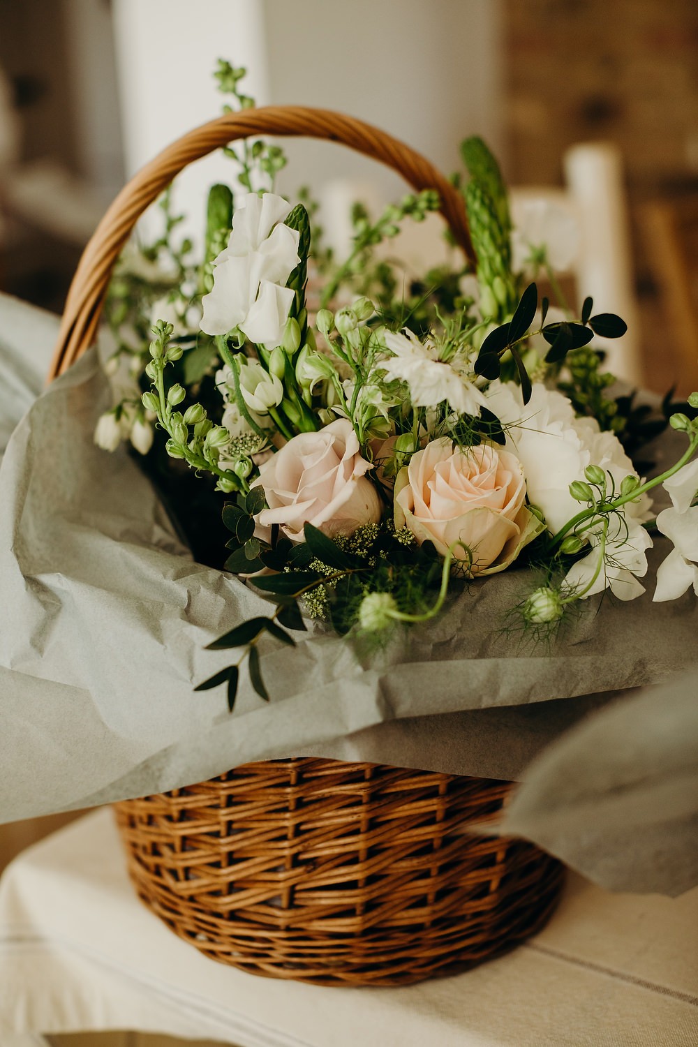 Beautifully Rustic Spring Barn Wedding in Sage Green