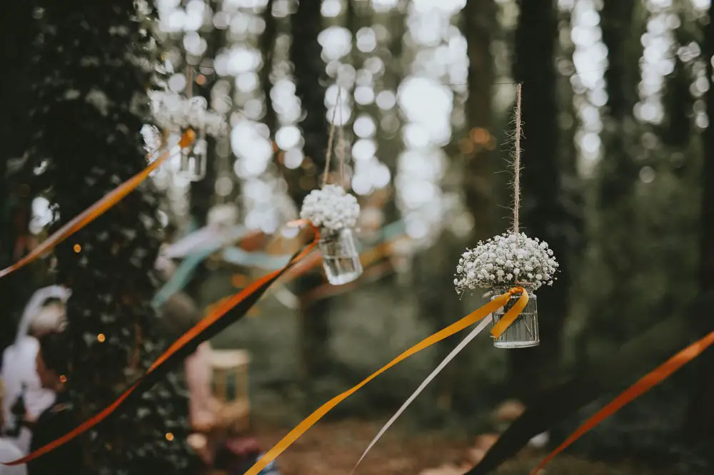 Enchanting & Magical Tipi Wedding in the Woodland