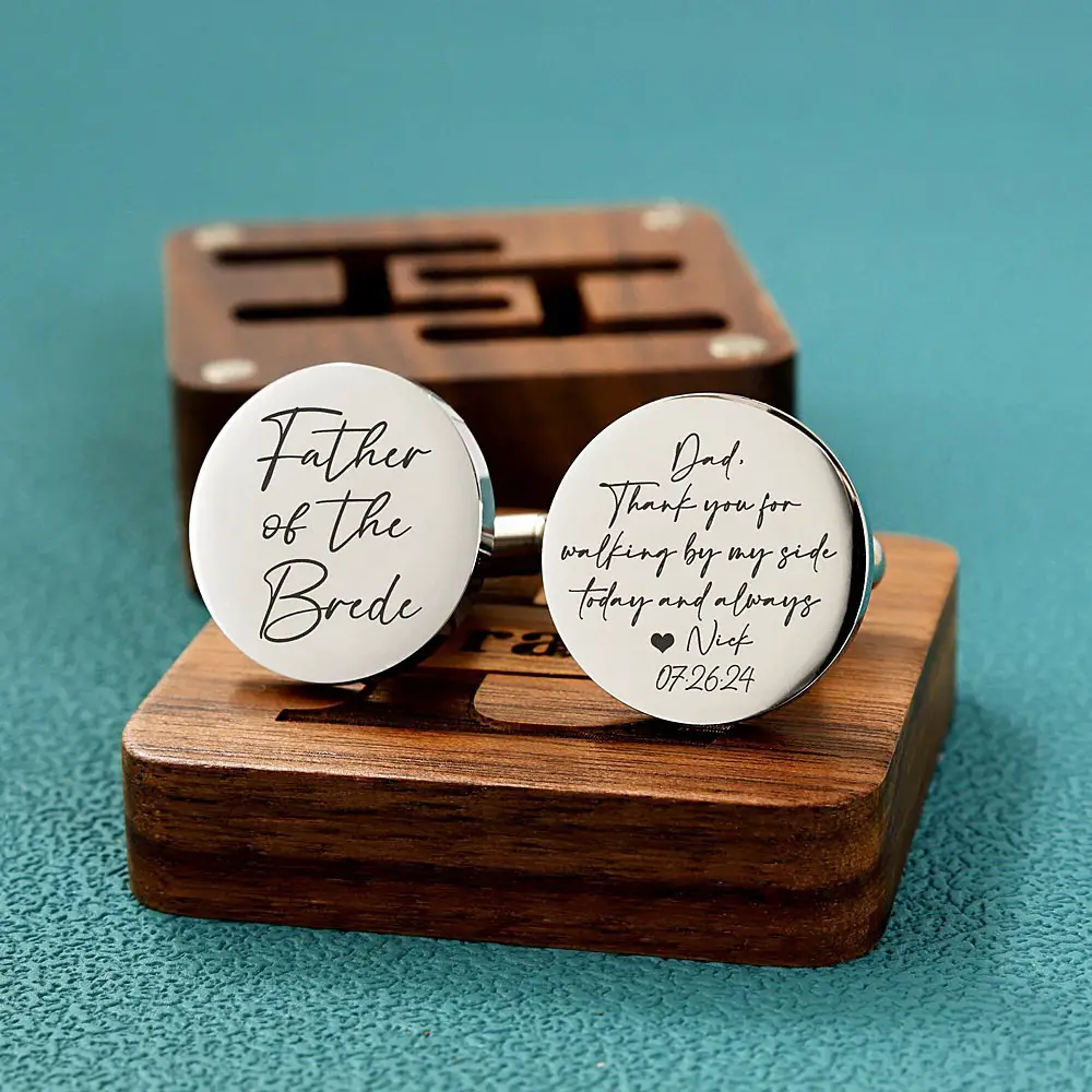 Custom Date Cufflinks £23.99