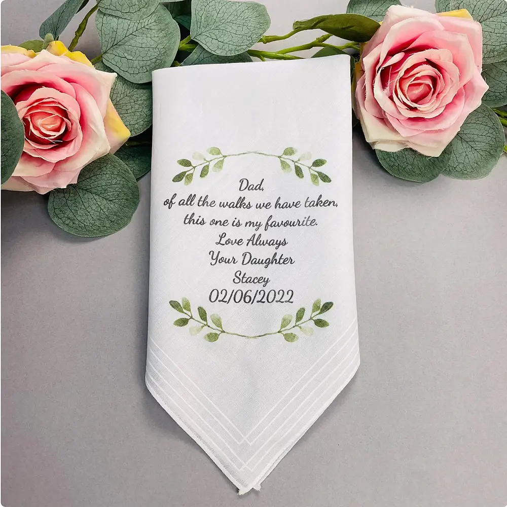 Custom Message Handkerchief £9.99