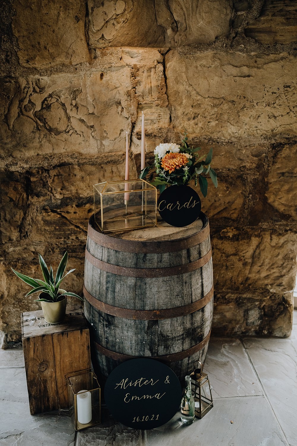 Wooden Barrel Table