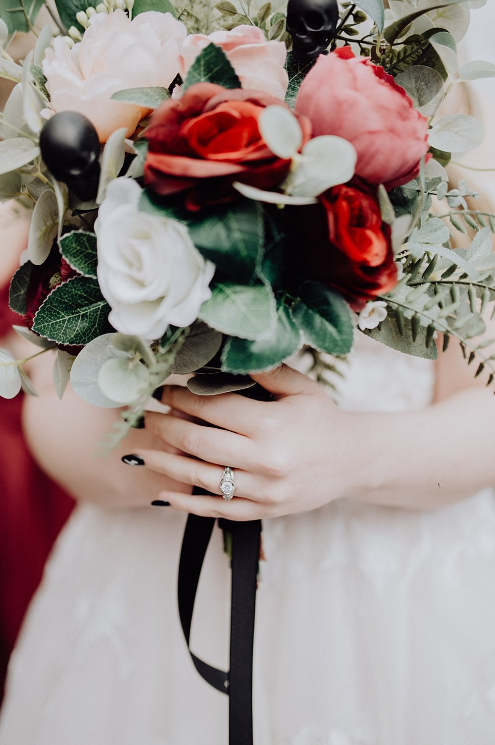 Artificial Peony Bouquet