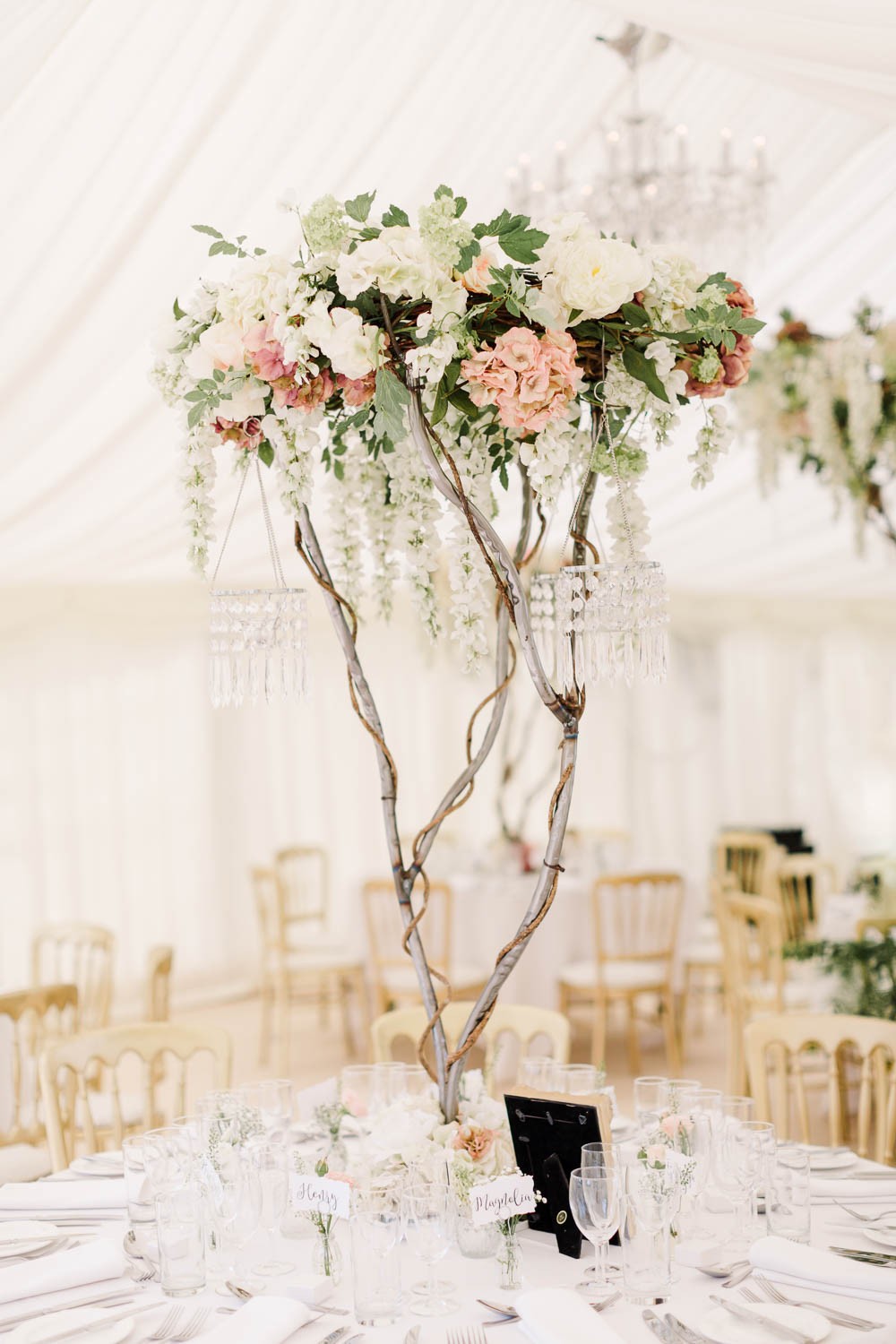 Enchanted & Ethereal Blush Floral Filled Wedding