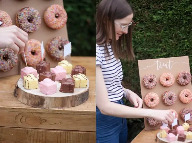 Styling the Wedding Dessert Table