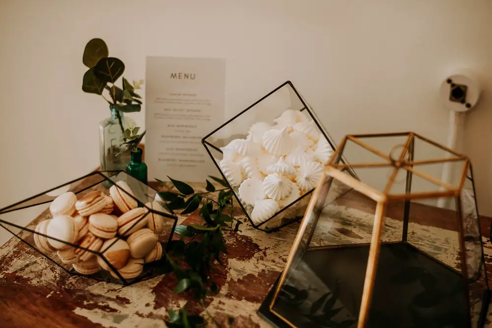 Industrial Handmade Wedding with Concrete Decorations