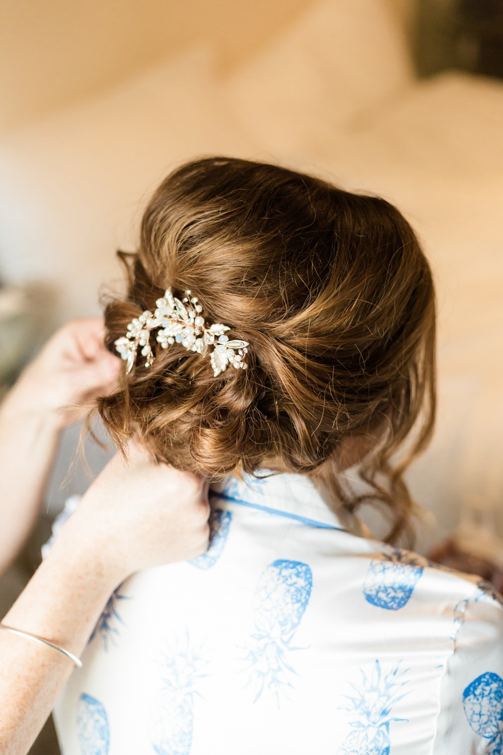 Pretty Soft & Floral Barn Wedding