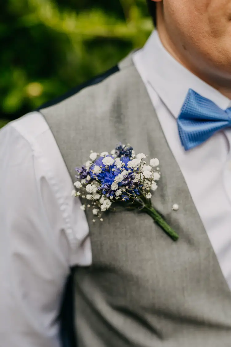 Gypsophila & Cornflower