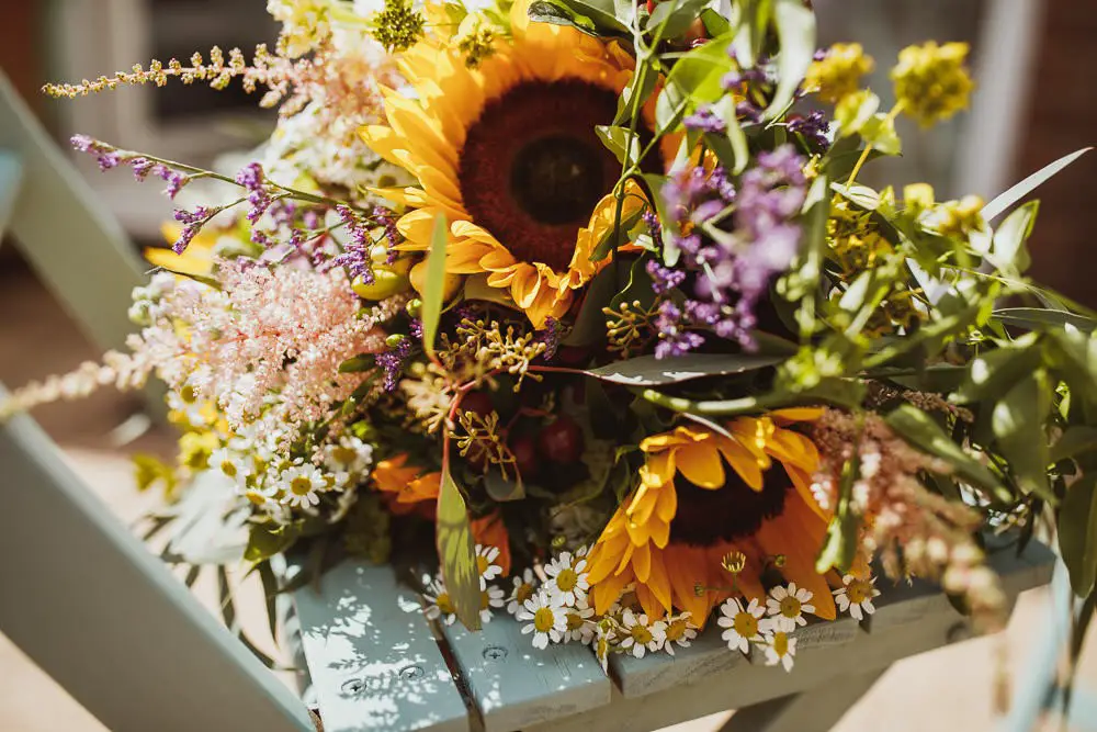 Rustic Tipi Wonderland Wedding Filled With Sunflowers