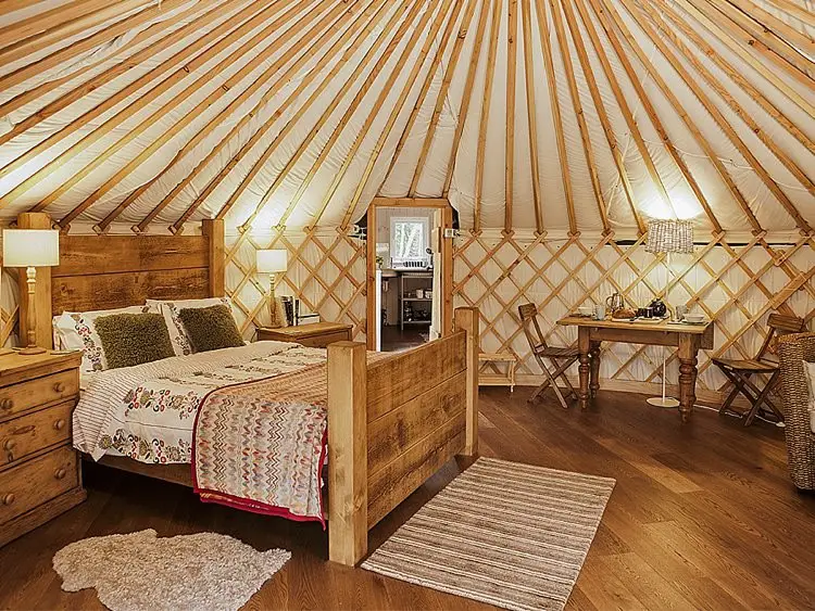 The Rowan Yurt, Yorkshire