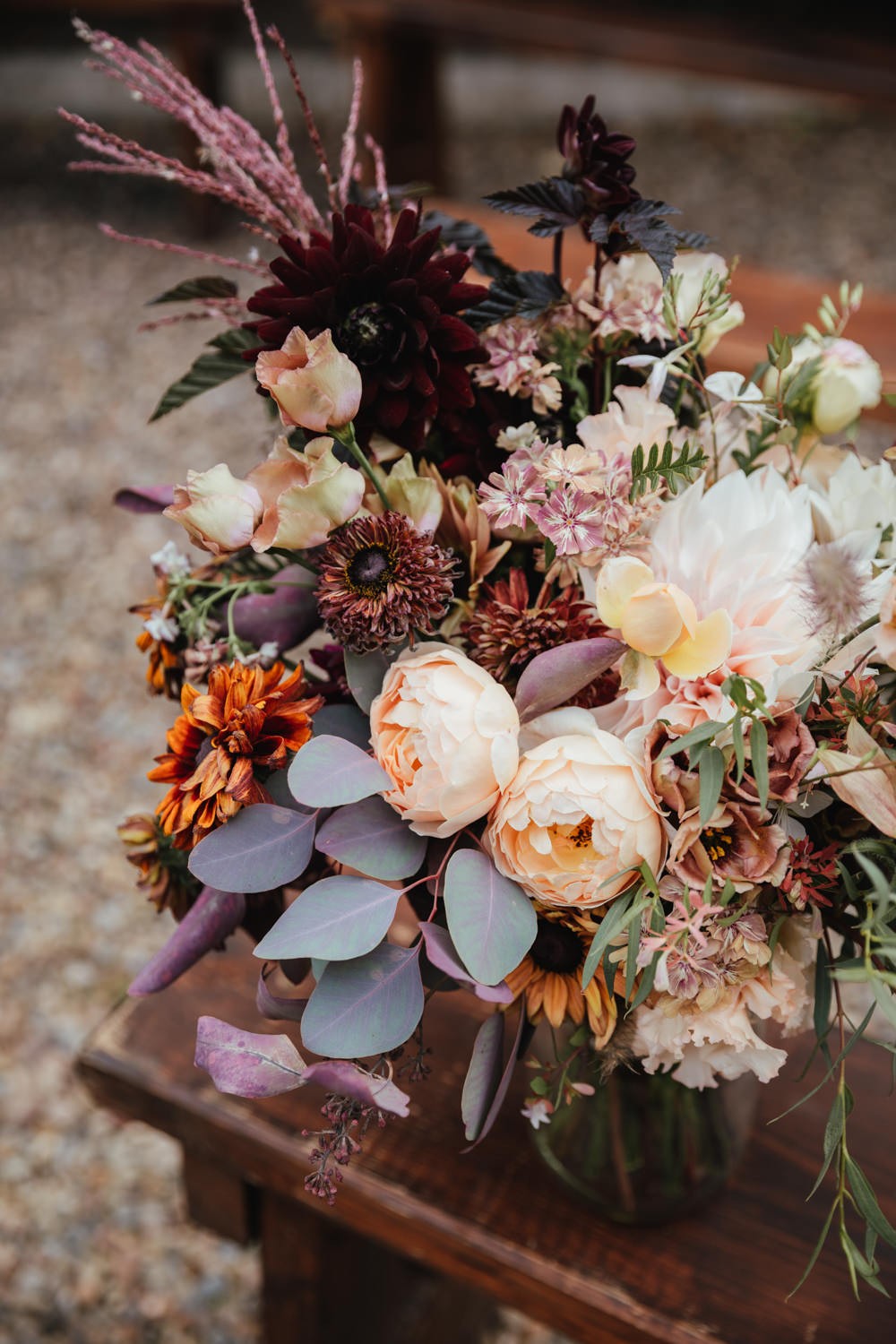 Autumn Peony Bouquet