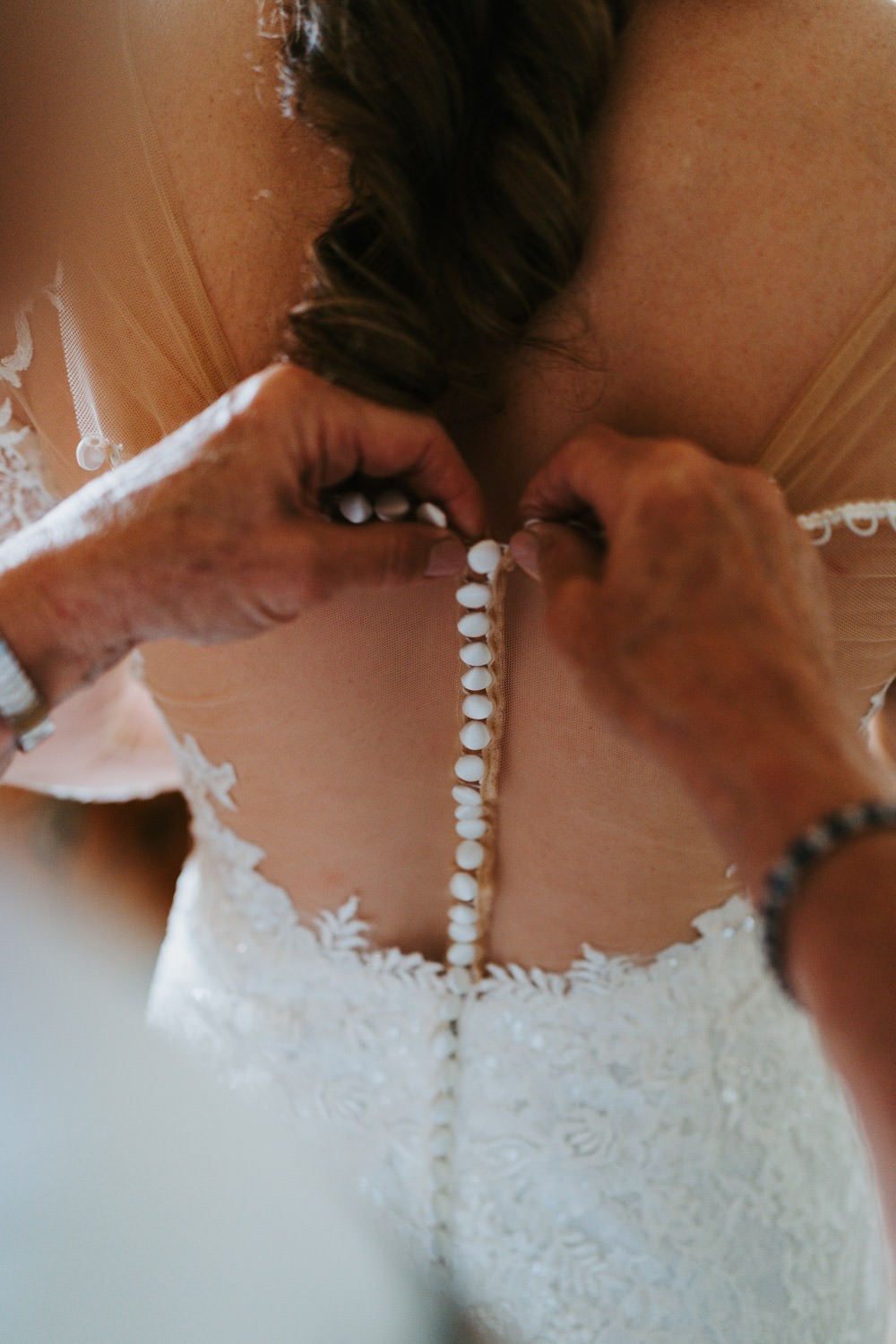 Country Festival Wedding with a Back Garden Tipi Reception