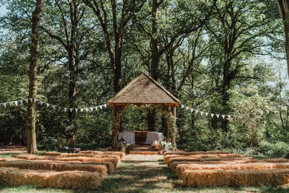 Boho Folk Festival Woodland Wedding