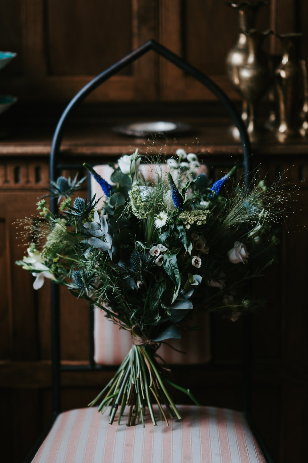 Country Festival Wedding with a Back Garden Tipi Reception