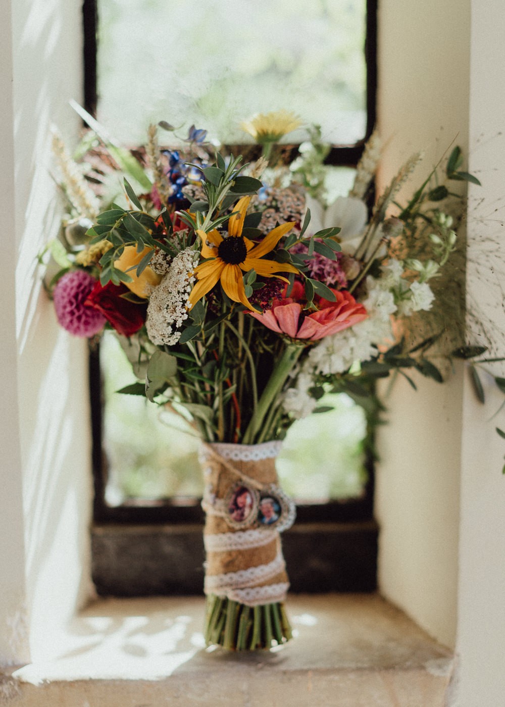 Rustic Floral Colourful & Homemade Barn Wedding