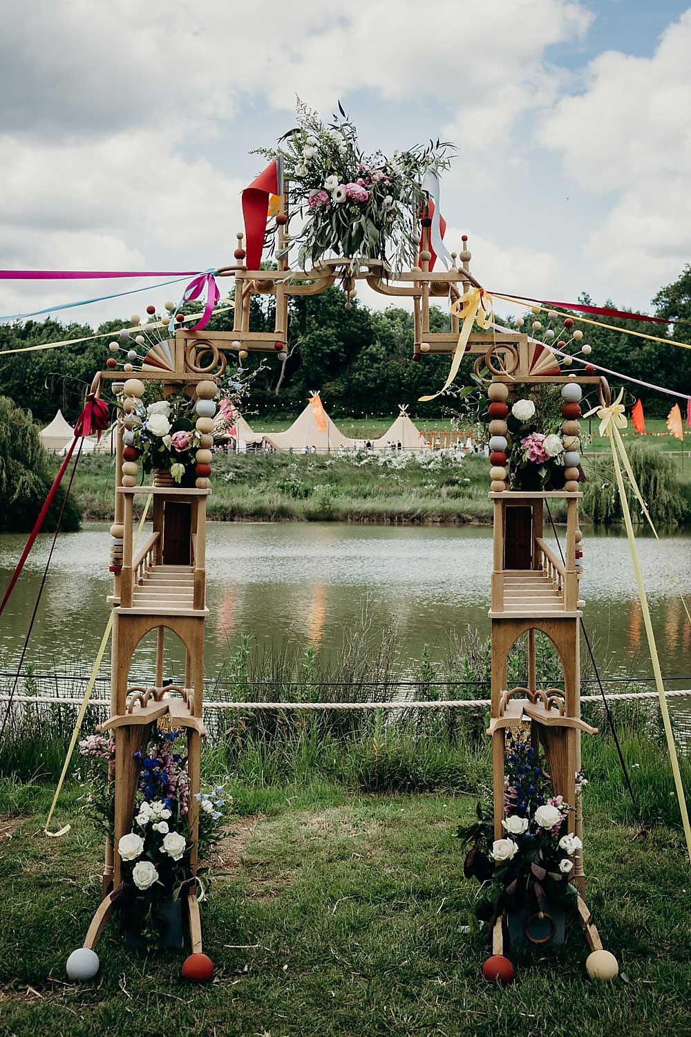 Wooden Wedding Archway