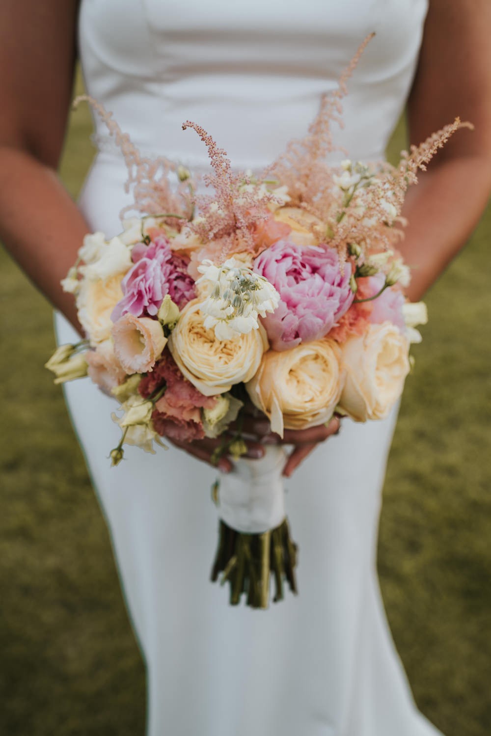 Lemon & Pink Bouquet